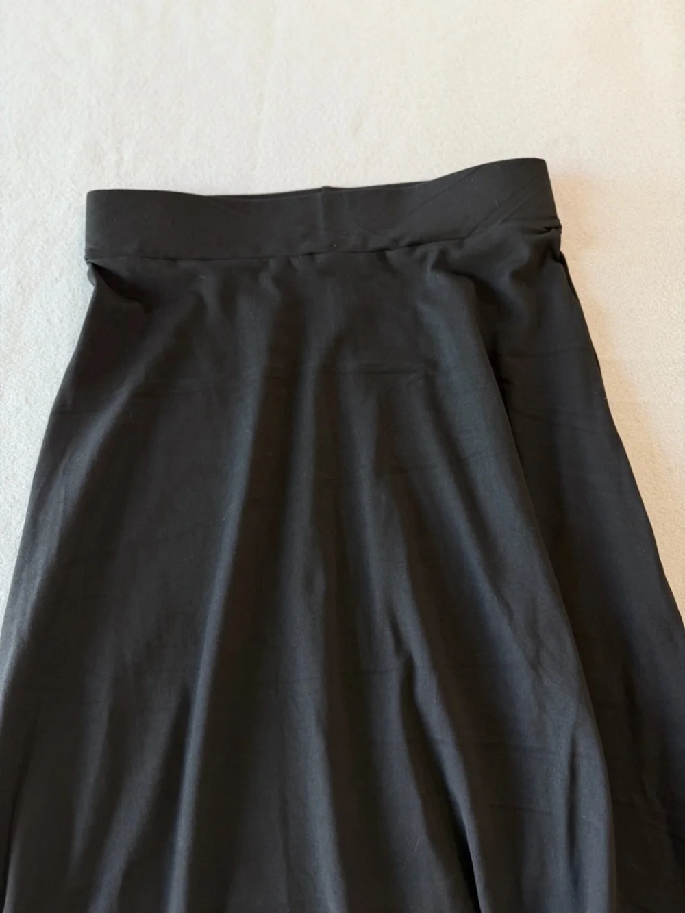 Women's Pull On Elastic Waist Aline Swing Skirt Size L #260835
